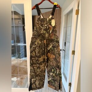 Carhartt Quilt Lined Camo Bib Overalls